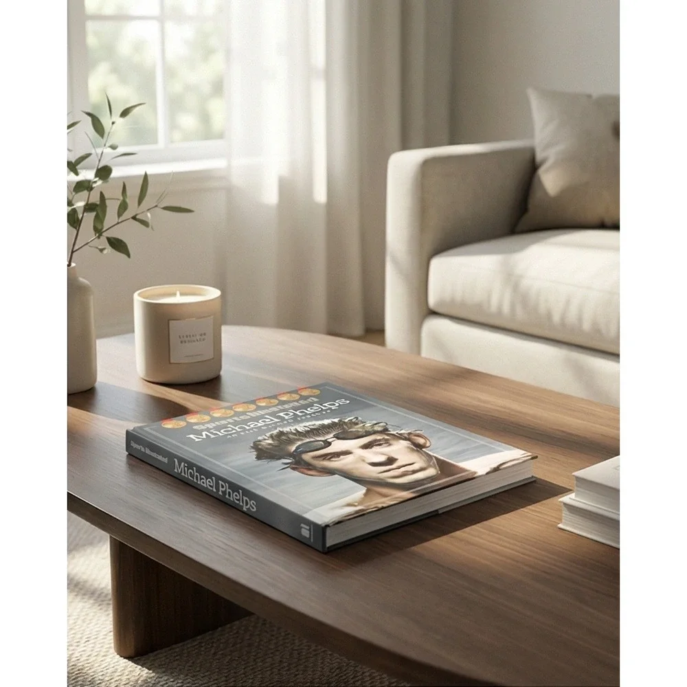 Sports Illustrated Michael Phelps An Epic Olympic Journey Coffee Table Book‎